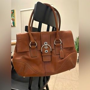 Vintage Leather Coach Purse